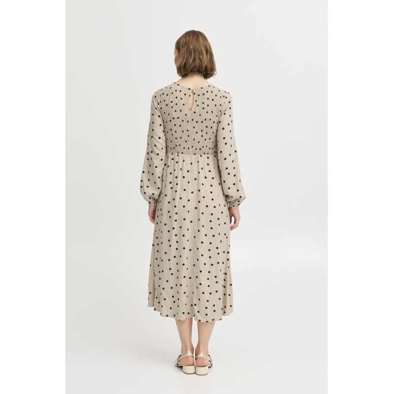 b.young B.YOUNG dame kjole BYJOSA Dress Humus Dot