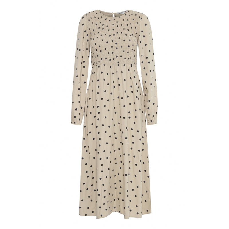 b.young B.YOUNG dame kjole BYJOSA Dress Humus Dot