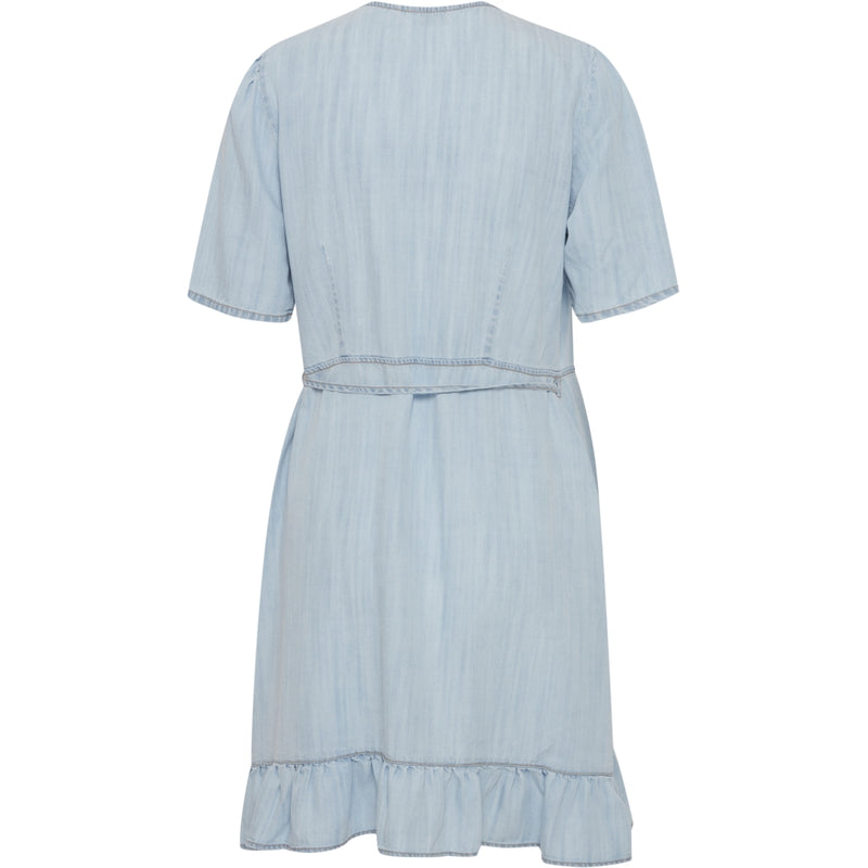 b.young B.YOUNG dame kjole BYLANA Dress Light Blue Denim