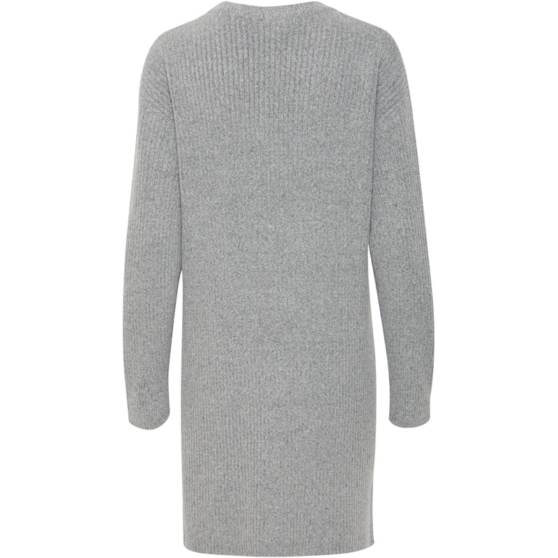 b.young B.YOUNG dame kjole BYONEMA Dress Mid Grey Melange