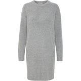 b.young B.YOUNG dame kjole BYONEMA Dress Mid Grey Melange