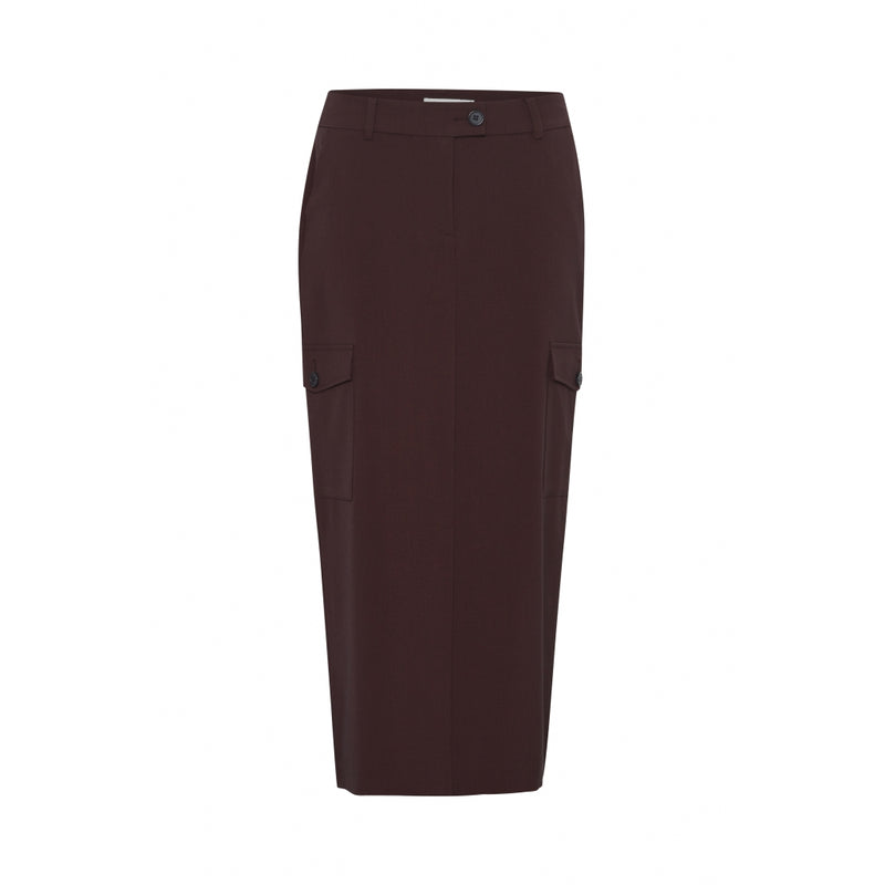 b.young B.YOUNG dame nederdel BYDANTA Skirt Hot Chocolate Melange