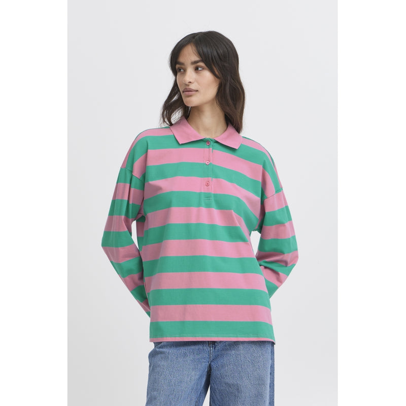 b.young B.YOUNG dame polo BXSOMSET Polo Chateau Rose Mix
