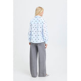 b.young B.YOUNG dame skjorte BYFABIENNE Shirt Della Robbia Blue