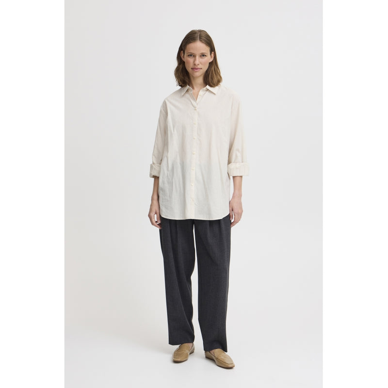 b.young B.YOUNG dame skjorte BYFINETTE Shirt Birch Mix