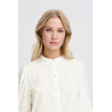b.young B.YOUNG dame skjorte BYISABEAU Shirt Marshmallow