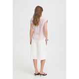 b.young B.YOUNG dame skjorte BYISILAS Shirt Pink Stripe