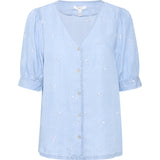 b.young B.YOUNG dame skjorte BYKOSMO Restudsalg Light Blue Denim