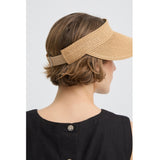 b.young B.YOUNG dame solhat BYVIESTAS Hats NATURAL MEDIUM STRAW