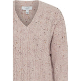 b.young B.YOUNG dame strik BYNATA Knit Pale Mauve Melange