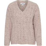 b.young B.YOUNG dame strik BYNATA Knit Pale Mauve Melange