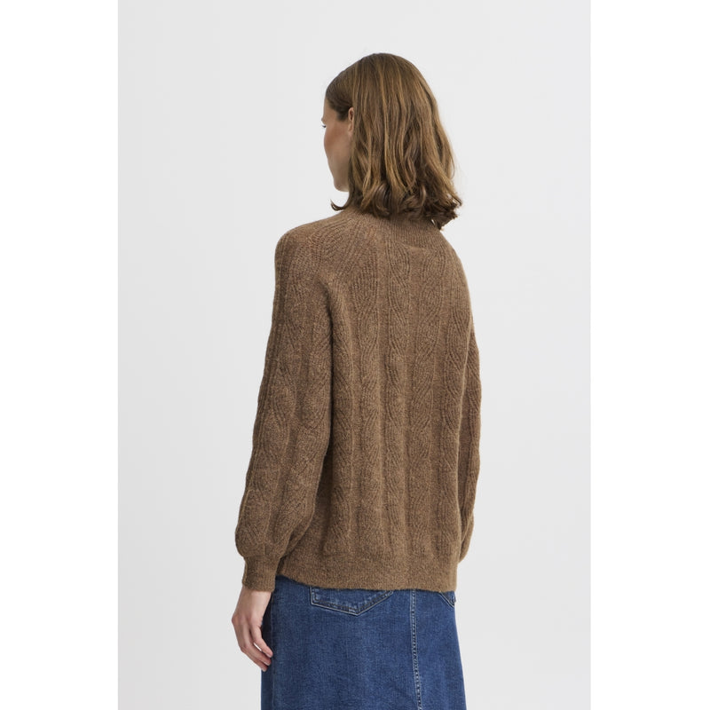 b.young B.YOUNG dame strik BYOTIKI Knit Walnut