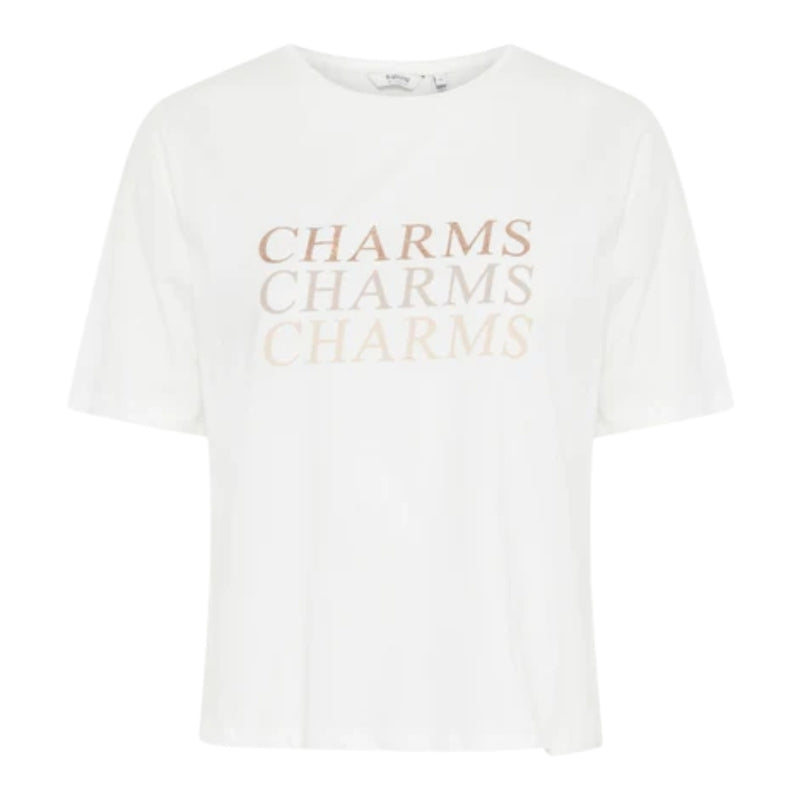 b.young B.YOUNG dame t-shirt BXREXI T-shirt Off White