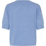 b.young B.YOUNG dame t-shirt BYMMORLA T-shirt Della Robbia Blue Melange