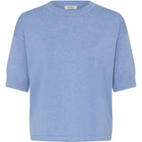 b.young B.YOUNG dame t-shirt BYMMORLA T-shirt Della Robbia Blue Melange