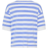 b.young B.YOUNG dame t-shirt BYMMORLA T-shirt Della Robbia Blue Stripe