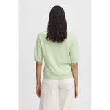 b.young B.YOUNG dame t-shirt BYMMORLA T-shirt Nile Green