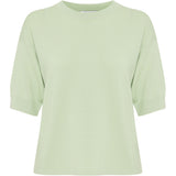 b.young B.YOUNG dame t-shirt BYMMORLA T-shirt Nile Green