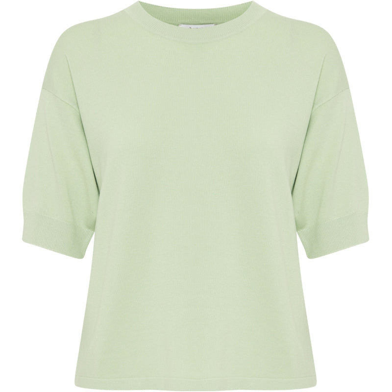 b.young B.YOUNG dame t-shirt BYMMORLA T-shirt Nile Green