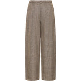 b.young B.Young dame bukser BYXDIYAR Pant BROWN/BLACK TARTAN
