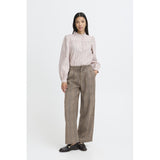 b.young B.Young dame bukser BYXDIYAR Pant BROWN/BLACK TARTAN