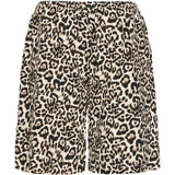 b.young B.Young dame shorts BYFALAKKA Shorts Rainy Day Leopard Mix