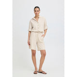 b.young B.Young dame shorts BYFALAKKA Shorts Rainy Day Melange