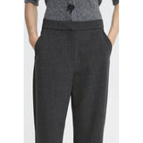 b.young B.young dame bukser BYDANTA Pant Black Melange