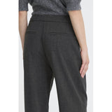b.young B.young dame bukser BYDANTA Pant Black Melange