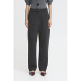 b.young B.young dame bukser BYDANTA Pant Black Melange