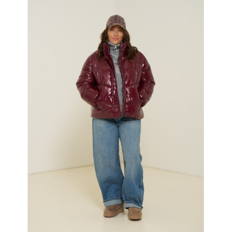 b.young B.young dame jakke BYBINIA Winter jacket Port Royale