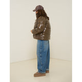 b.young B.young dame jakke BYBINIA Restudsalg Walnut