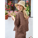 Black Colour BLACK COLOUR dame bluse BCAGNETA Blouse Espresso