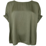 Black Colour BLACK COLOUR dame bluse BCMABEL Blouse Army
