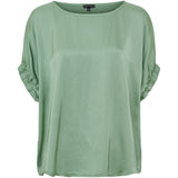 Black Colour BLACK COLOUR dame bluse BCMABEL Blouse Sage Green