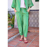 Black Colour BLACK COLOUR dame bukser BCALLY Pant Green