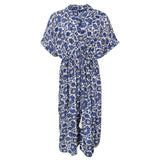 Black Colour BLACK COLOUR dame kjole BCLUNA Dress Royal Blue LIMITED