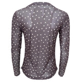 Black Colour BLACK COLOUR dame mesh BCANNIE Blouse Coffee Dot