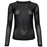Black Colour BLACK COLOUR dame mesh BCJENNIE Blouse Black