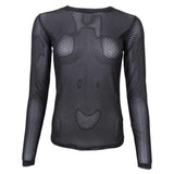 Black Colour BLACK COLOUR dame mesh BCJESSIE Blouse Black