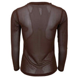 Black Colour BLACK COLOUR dame mesh BCJESSIE Blouse Coffee