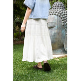 Black Colour BLACK COLOUR dame nederdel BCHARRIET Skirt Off White