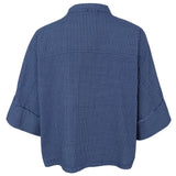 Black Colour BLACK COLOUR dame skjorte BCALLY Shirt Navy