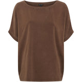 Black Colour BLACK COLOUR dame t-shirt BCZELDA T-shirt Mocca