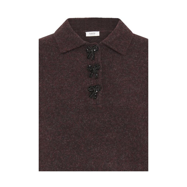 b.young BYOMEA POLO DRESS Dress PORT ROYALE MELANGE