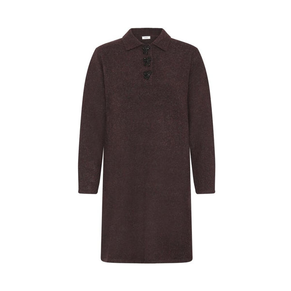b.young BYOMEA POLO DRESS Dress PORT ROYALE MELANGE