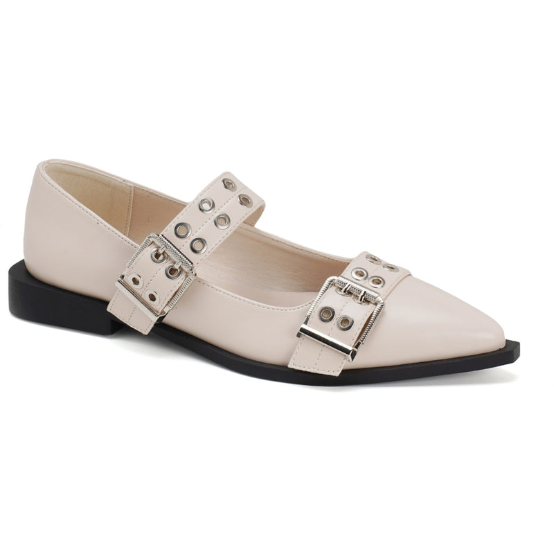 SHOES Beatrice dame sko 8246 Shoes Beige