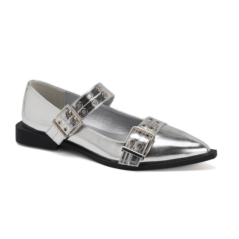 SHOES Beatrice dame sko 8246 Shoes Silver