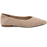 SHOES Belina dame ballerina sko 9873 Shoes Khaki