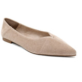 SHOES Belina dame ballerina sko 9873 Shoes Khaki